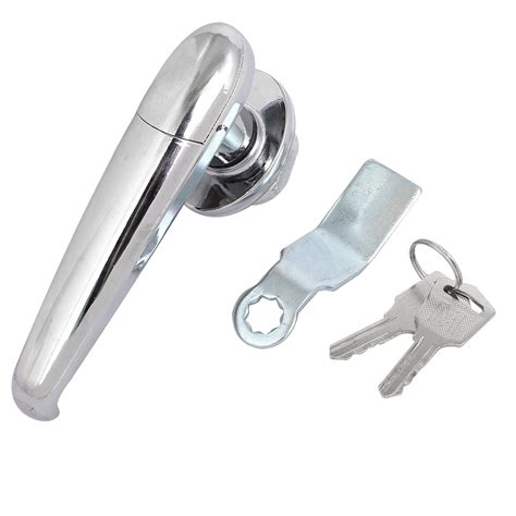 steel cabinet door lock|locking handles for metal cabinet.